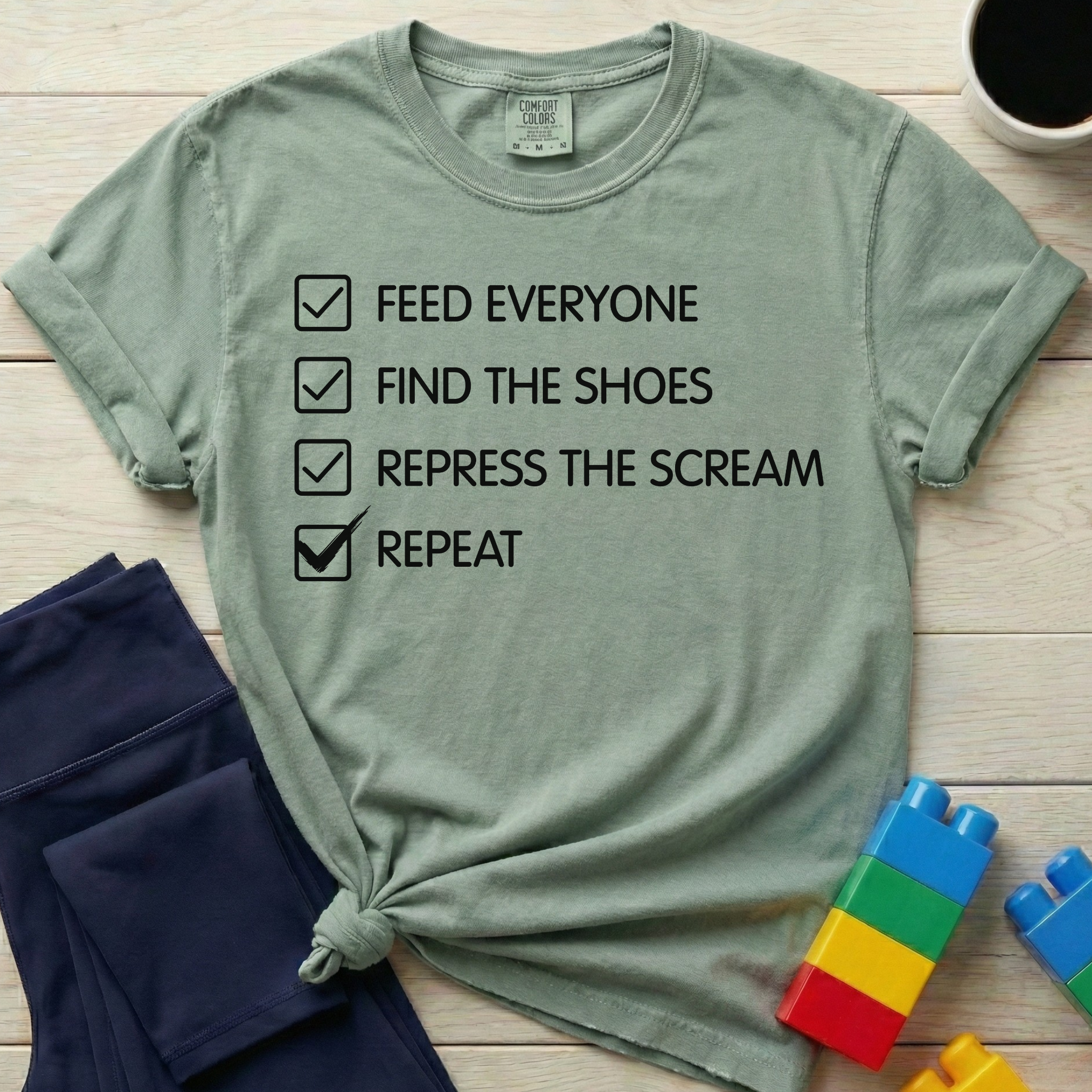 Feed Everyone Find The Shoes T-shirt