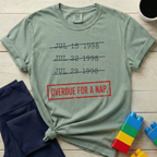 Overdue For A Nap Since 1998 T-shirt