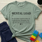 Mental Load Definition T-shirt
