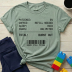 Mom Total Burnt Out T-shirt