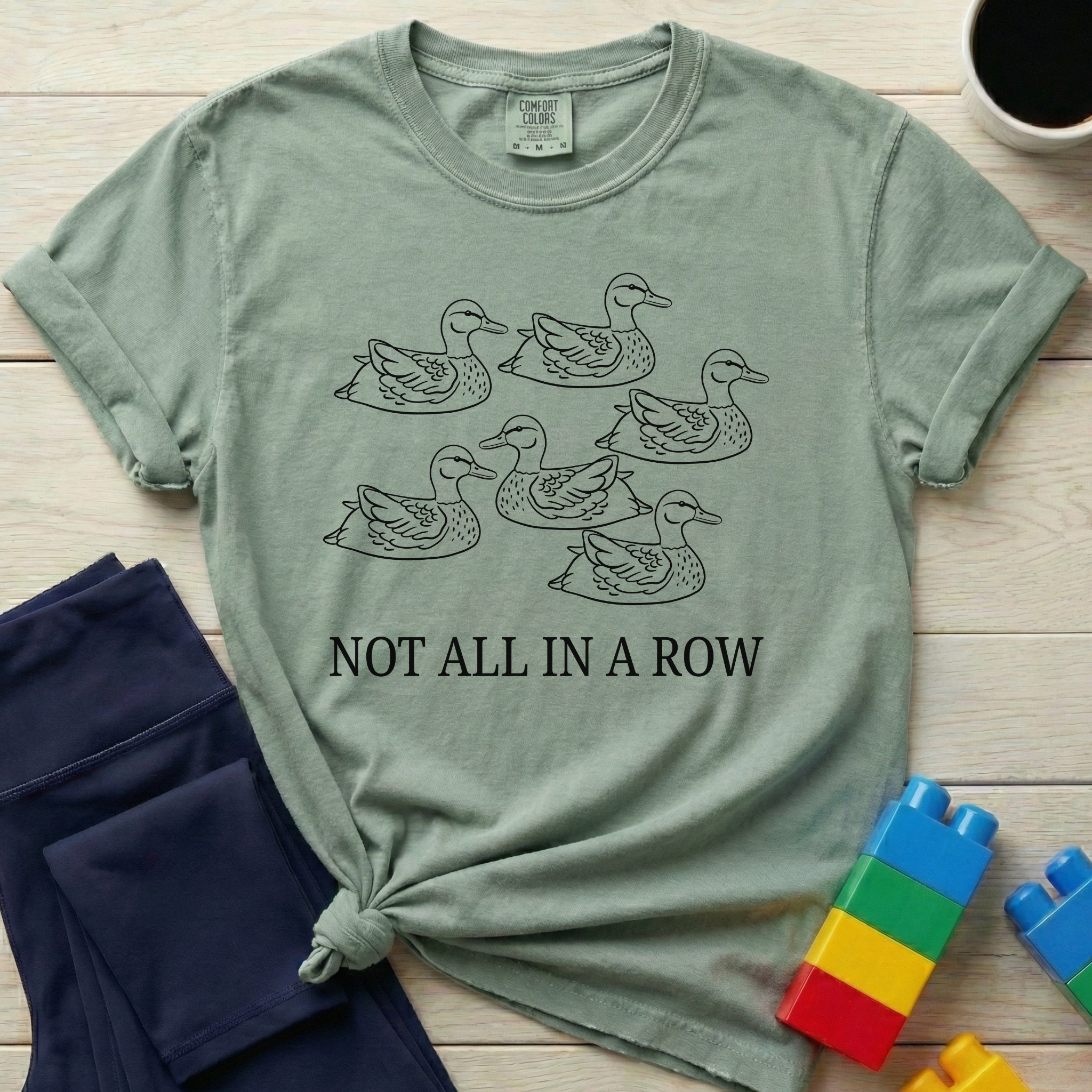 Ducks Not All In A Row T-shirt