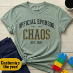 Official Sponsor Chaos Custom T-shirt