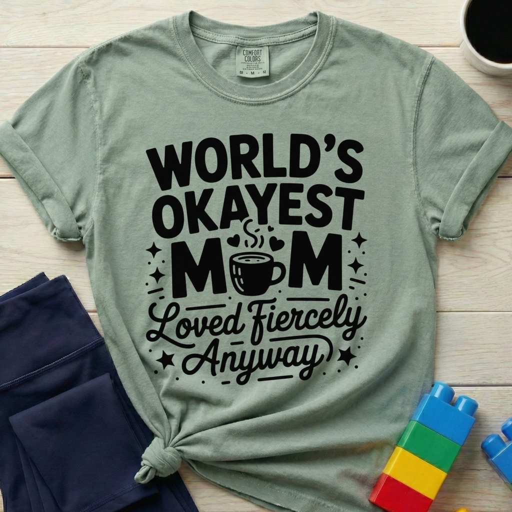 World's Okayest Mom T-shirt
