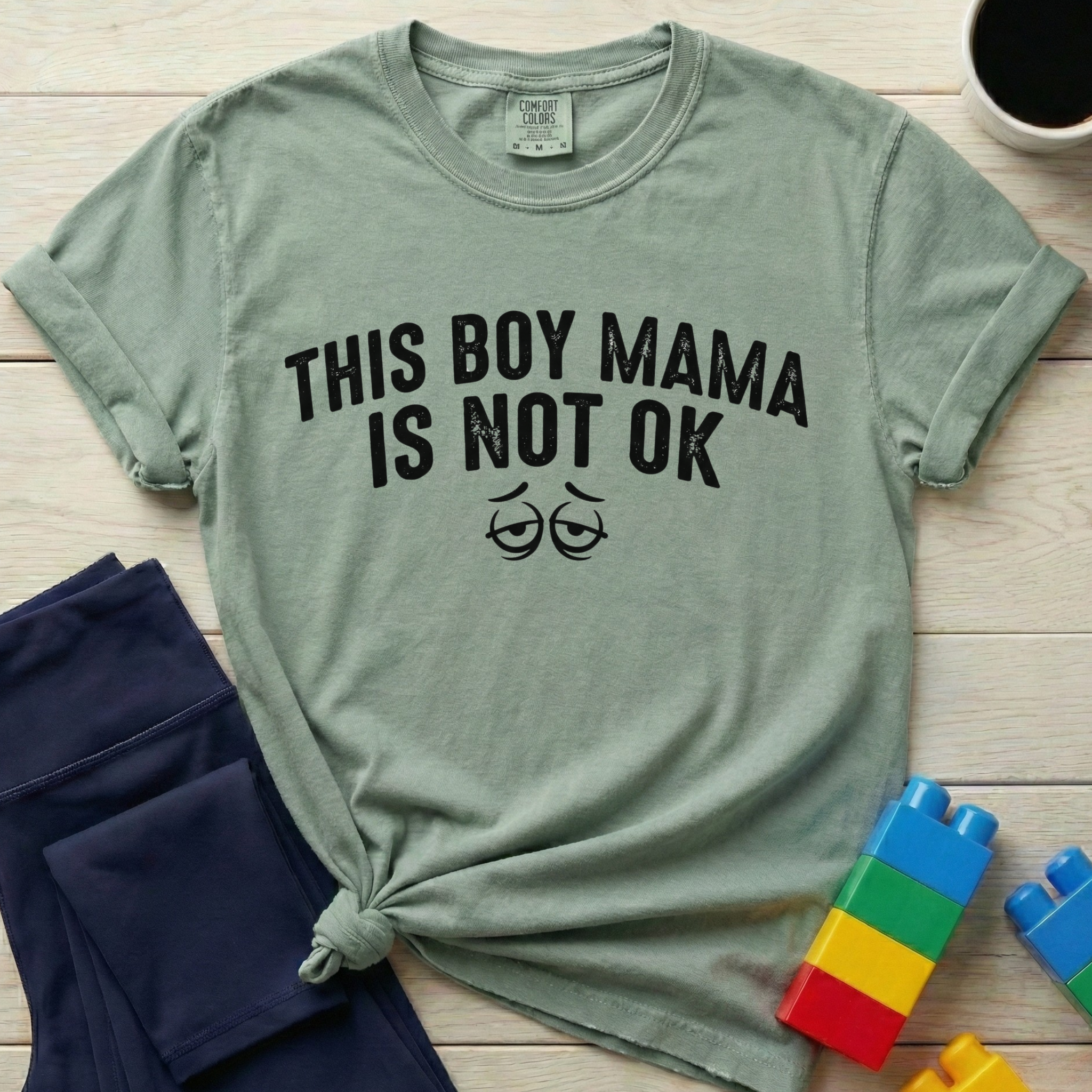 This Boy Mama Is Not Ok T-Shirt