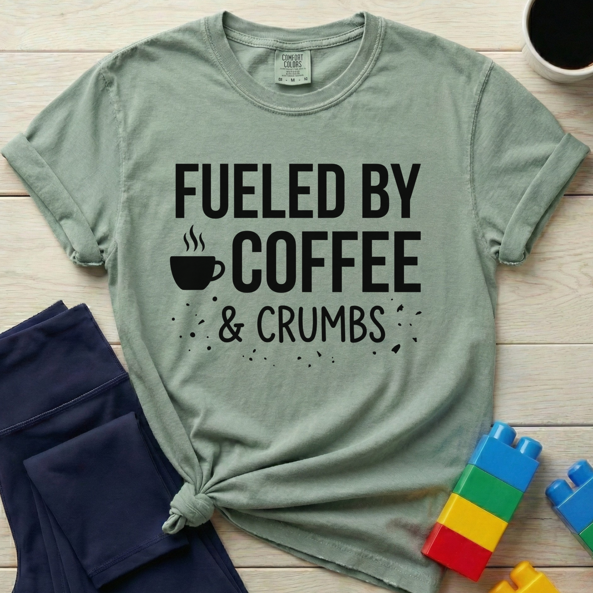 Fueled By Coffee & Crumbs T-Shirt
