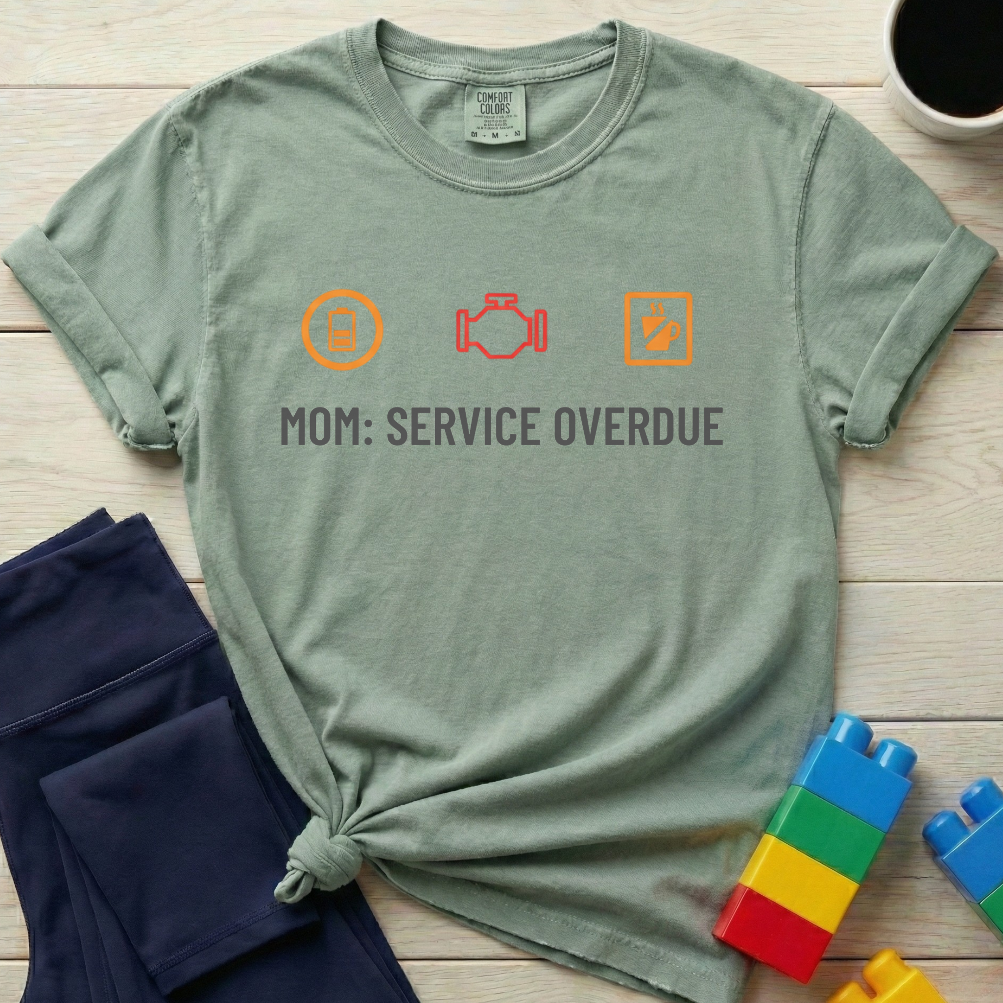 Mom: Service Overdue T-shirt