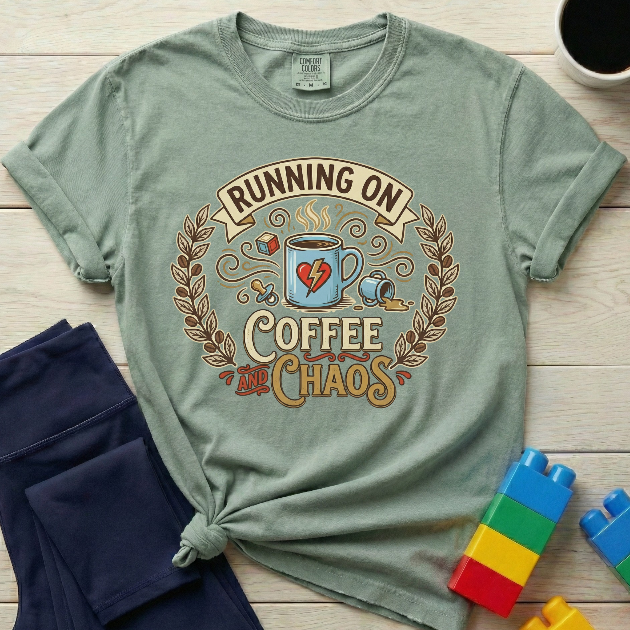 Running On Coffee & Chaos T-Shirt