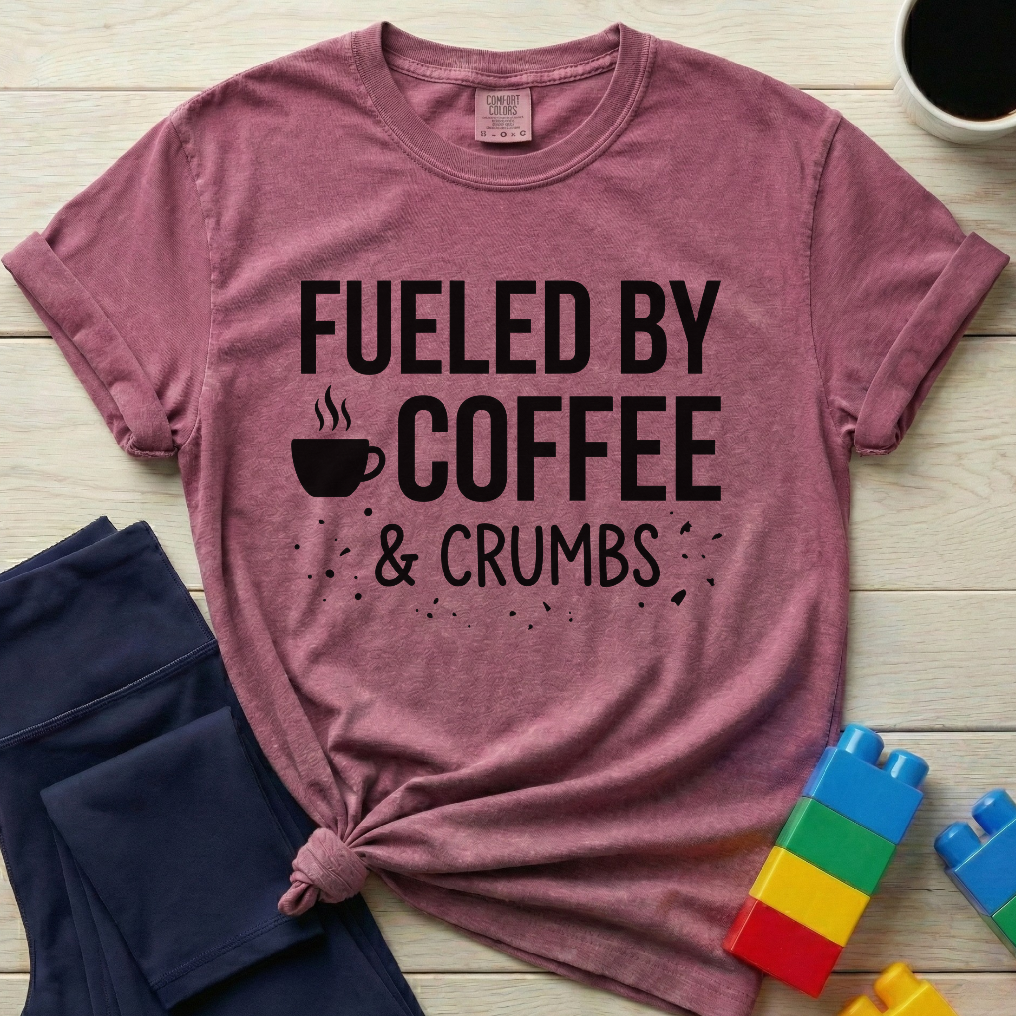 Fueled By Coffee & Crumbs T-Shirt
