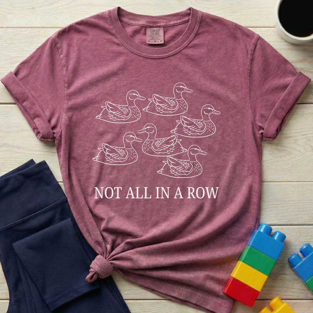 Ducks Not All In A Row T-shirt