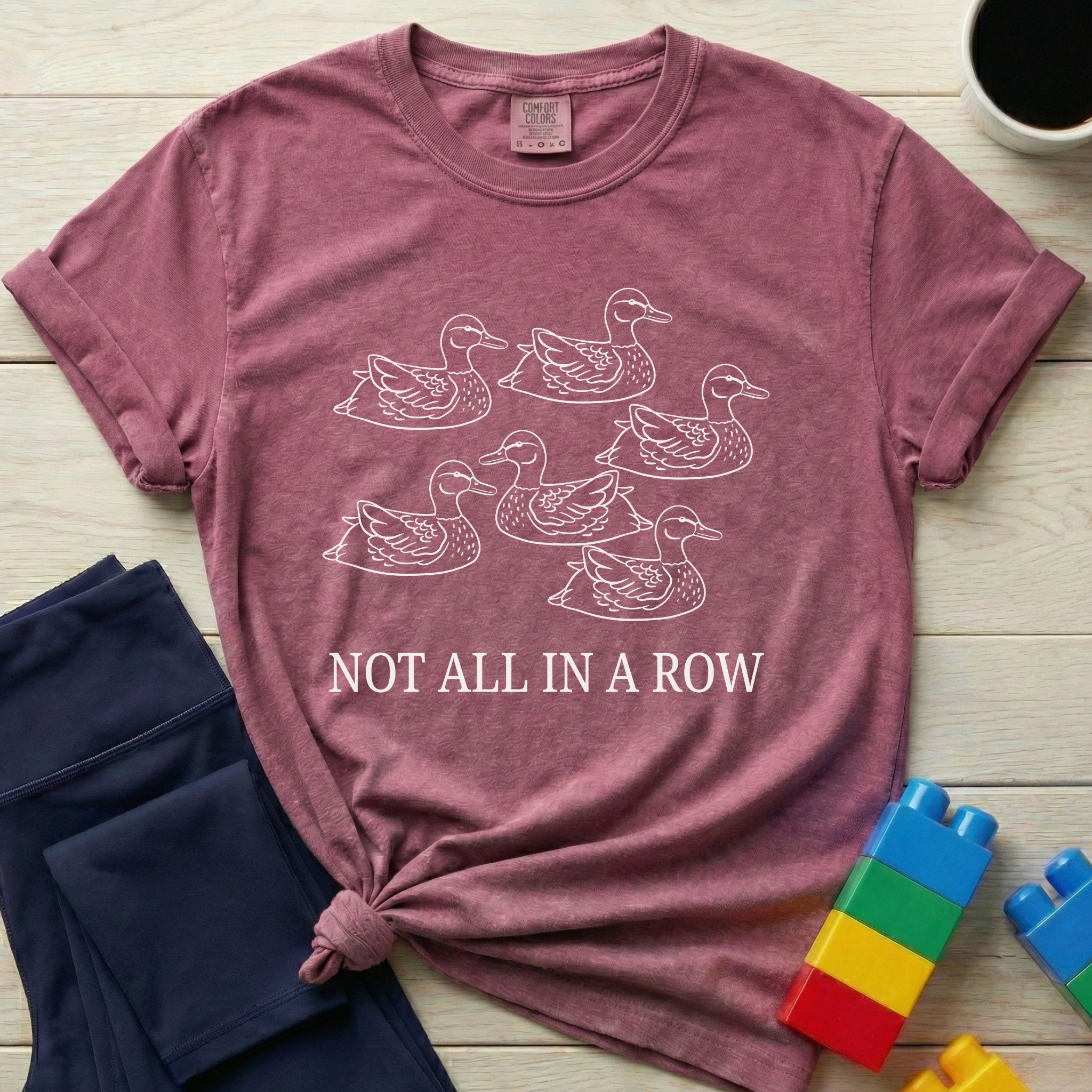 Ducks Not All In A Row T-shirt