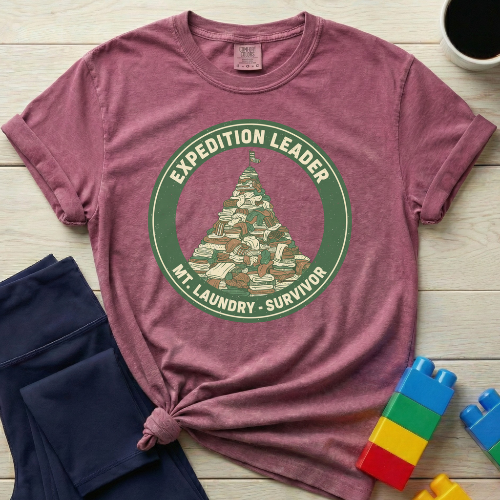 Expedition Leader Mt Laundry Survivor T-shirt