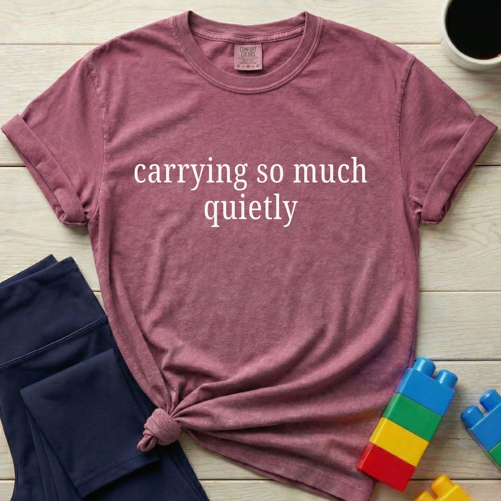 Carrying So Much Quietly T-shirt