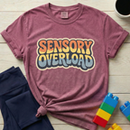 Sensory Overload Retro Vintage T-shirt