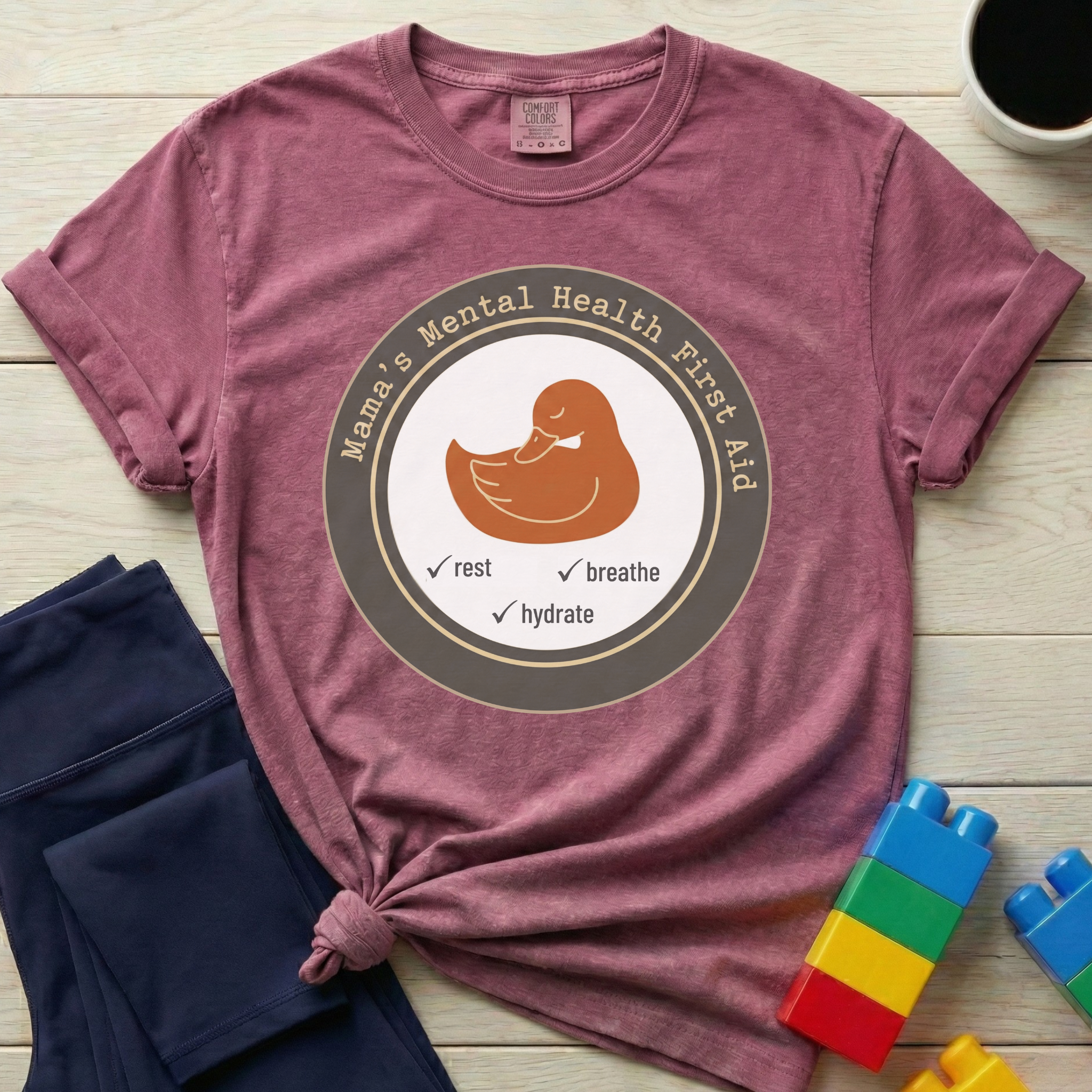 Mama's Mental Health First Aid T-shirt