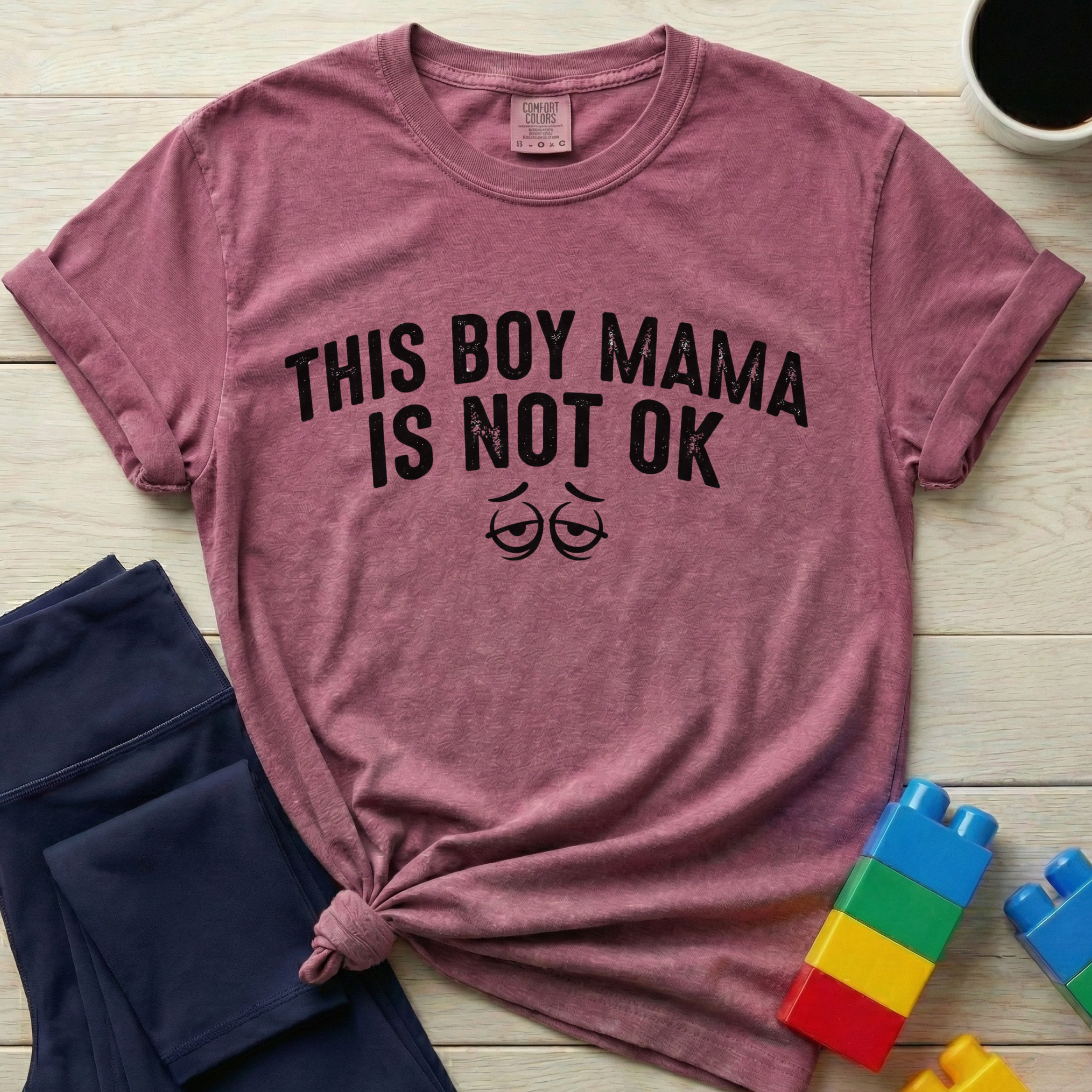 This Boy Mama Is Not Ok T-Shirt