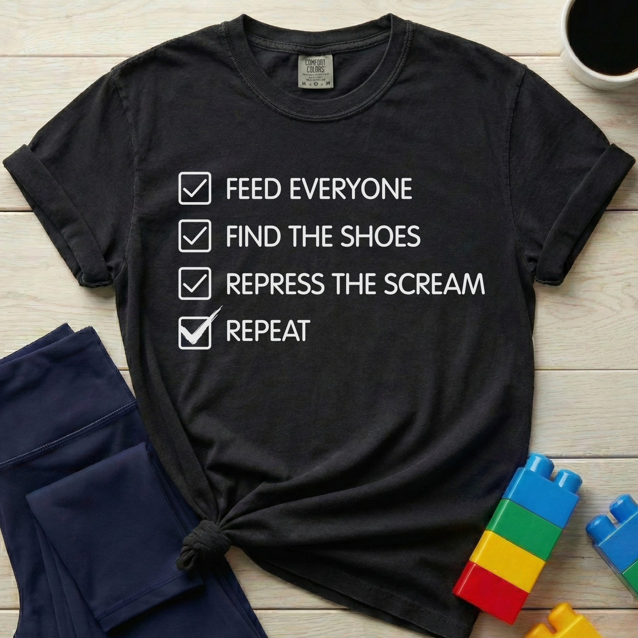 Feed Everyone Find The Shoes T-shirt