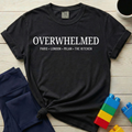 Overwhelmed Paris London Milan The Kitchen T-shirt