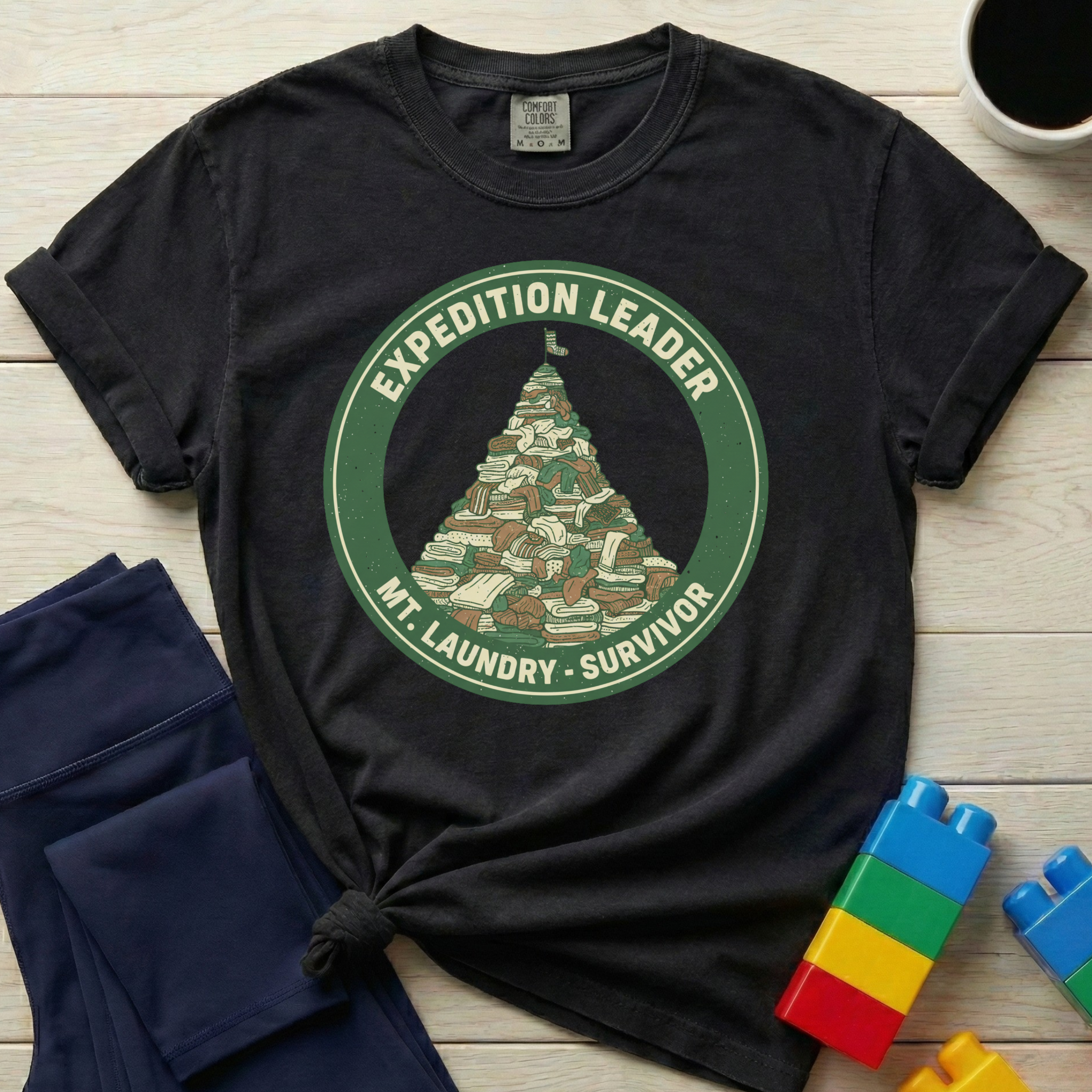 Expedition Leader Mt Laundry Survivor T-shirt
