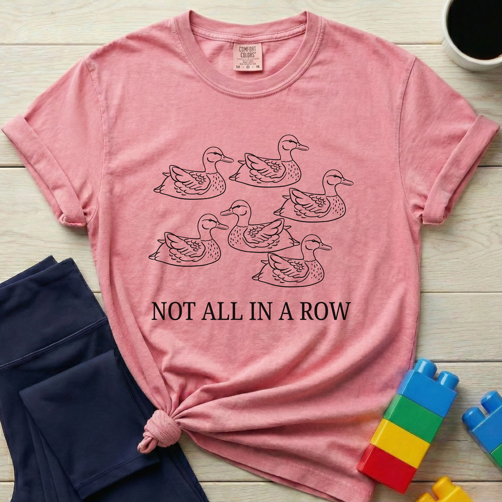 Ducks Not All In A Row T-shirt