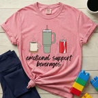 Emotional Support Beverages T-shirt