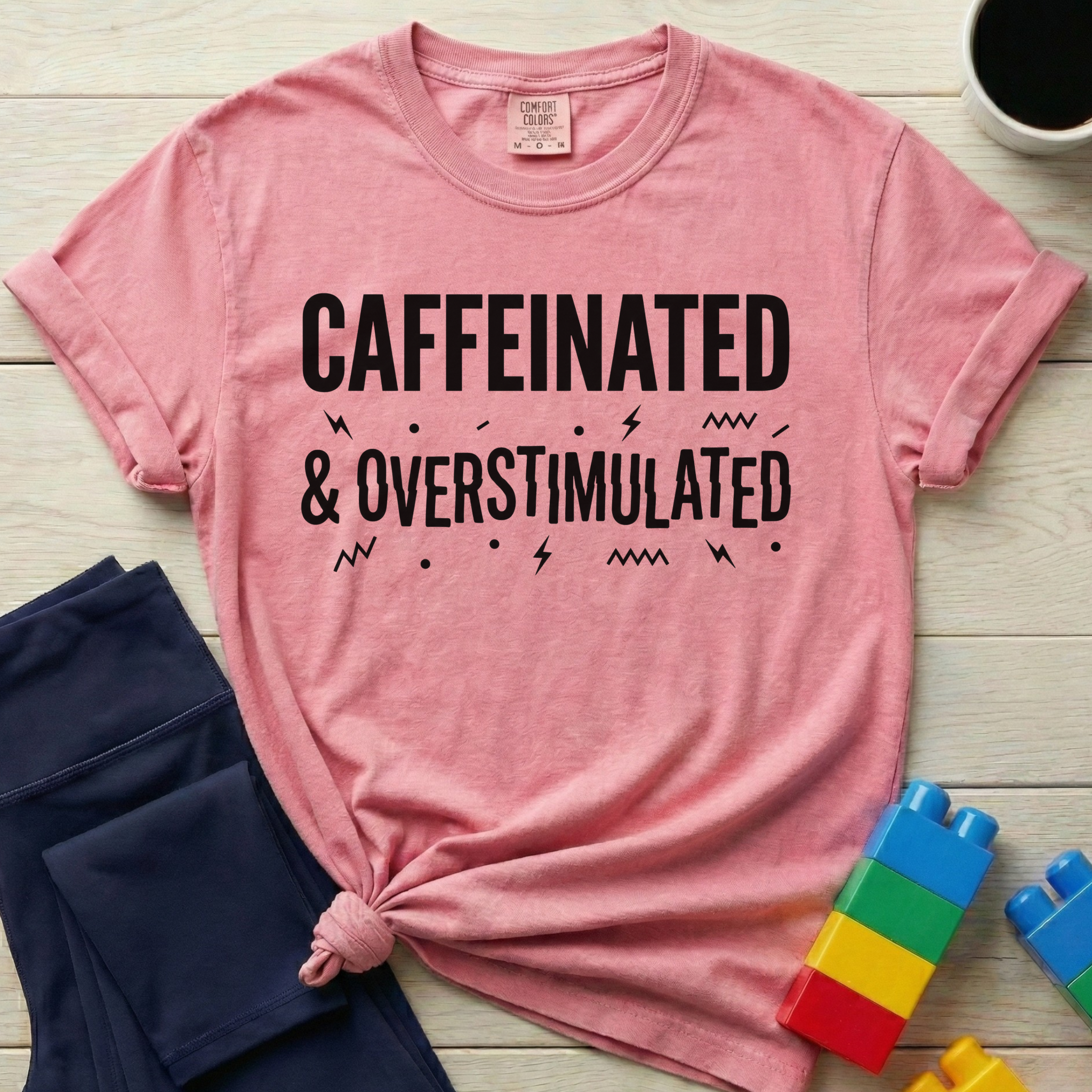 Caffeinated And Overstimulated T-Shirt