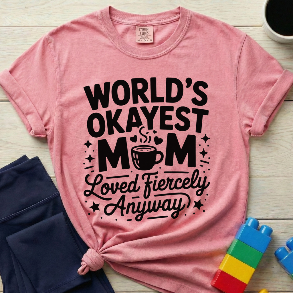 World's Okayest Mom T-shirt