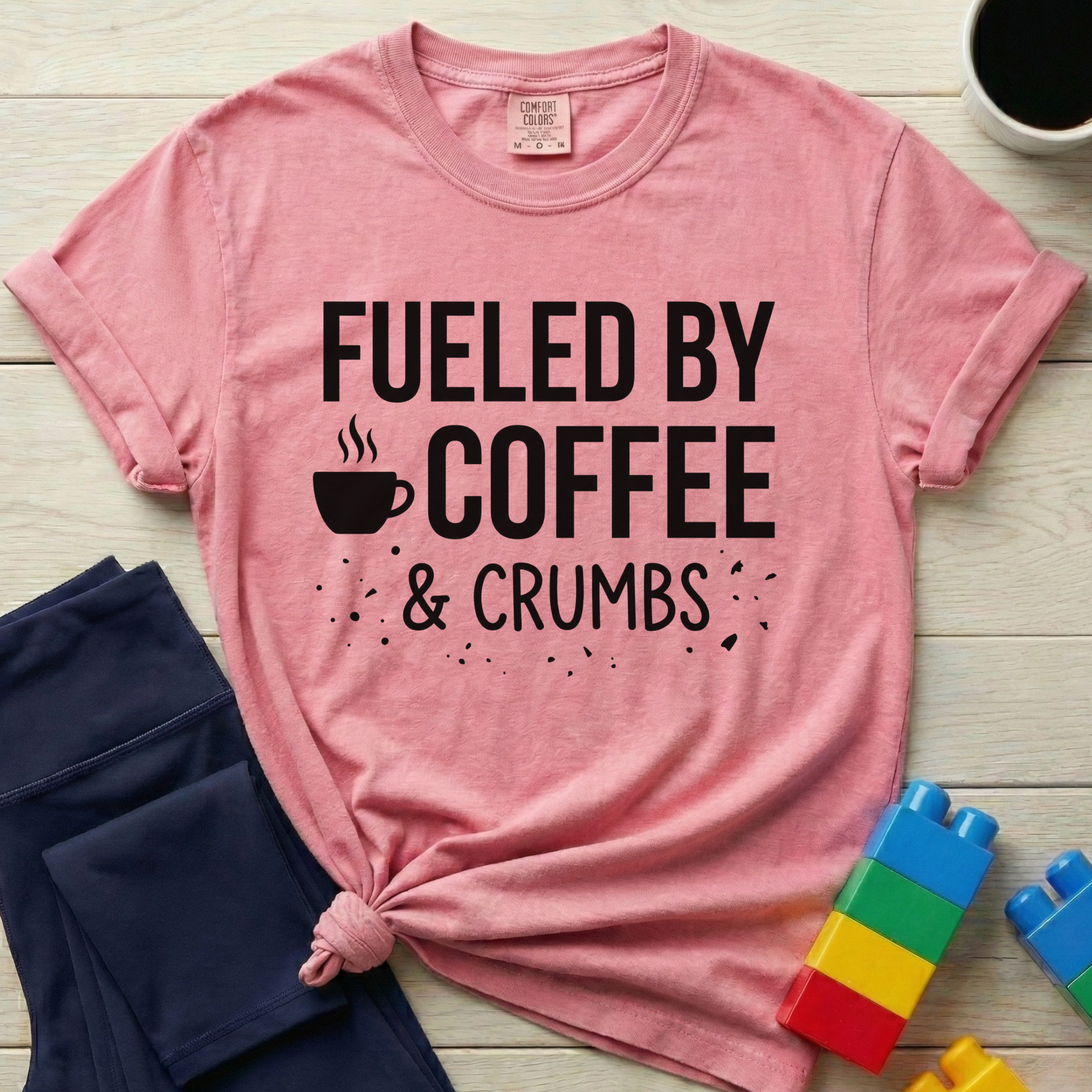 Fueled By Coffee & Crumbs T-Shirt