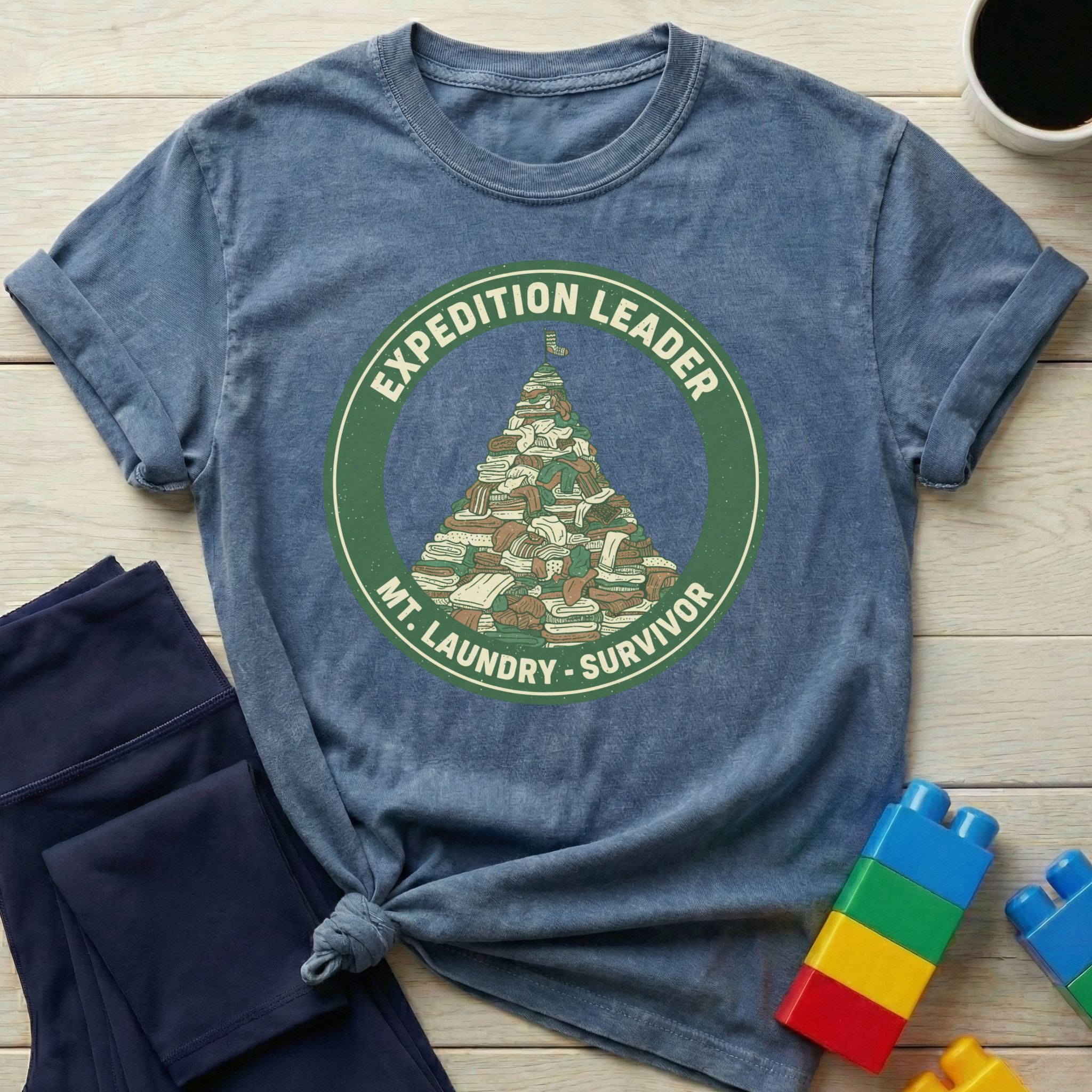 Expedition Leader Mt Laundry Survivor T-shirt