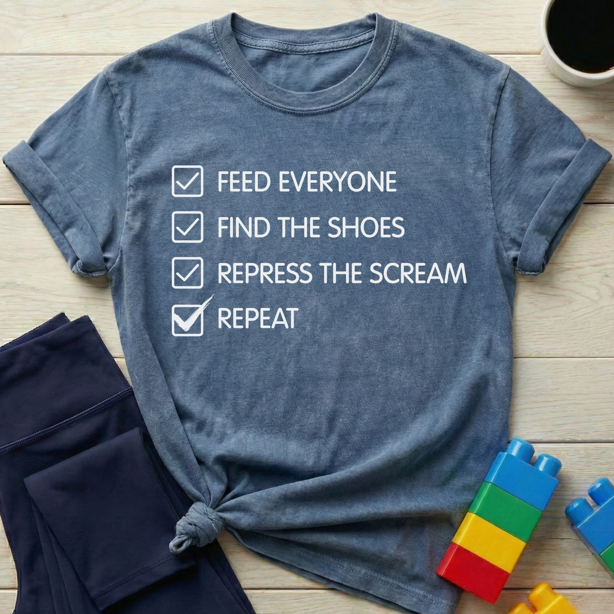 Feed Everyone Find The Shoes T-shirt