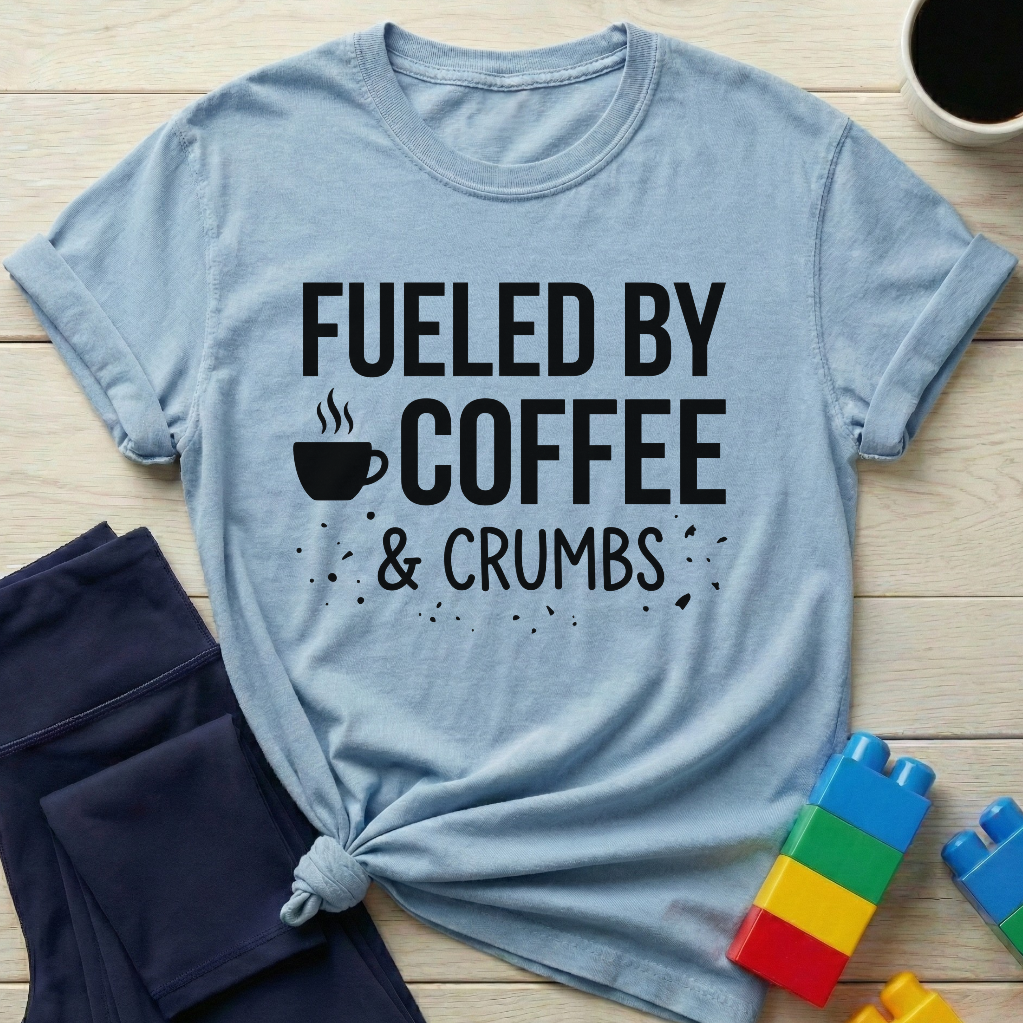 Fueled By Coffee & Crumbs T-Shirt