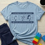 Mom Total Meltdown Safety Card T-shirt