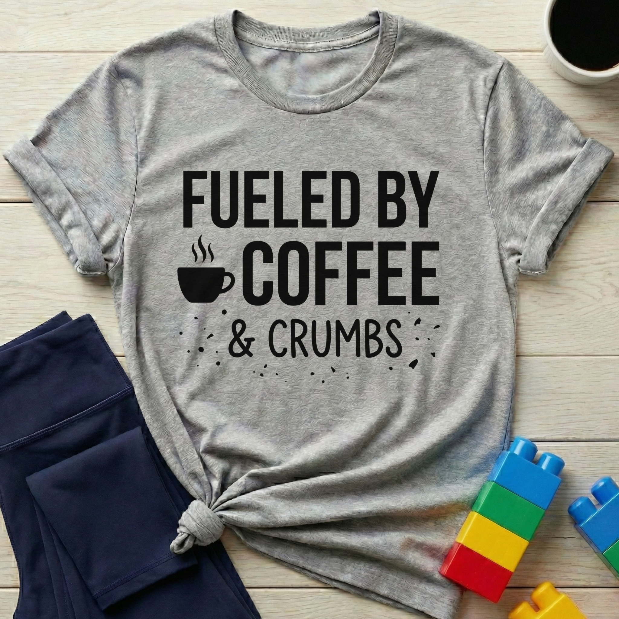 Fueled By Coffee & Crumbs T-Shirt