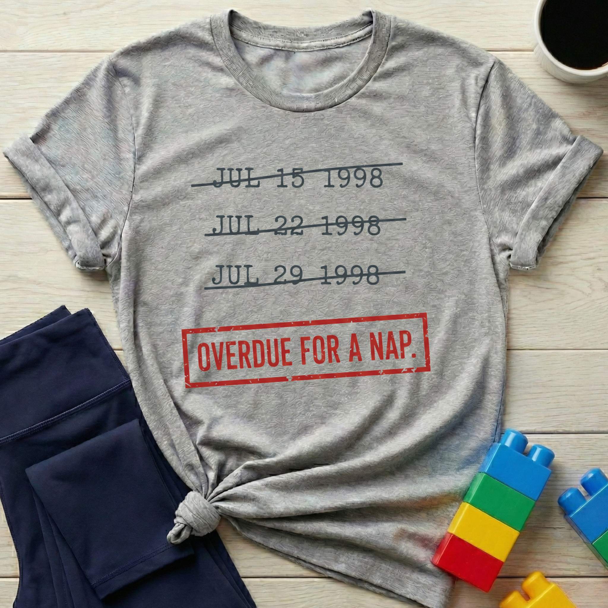 Overdue For A Nap Since 1998 T-shirt