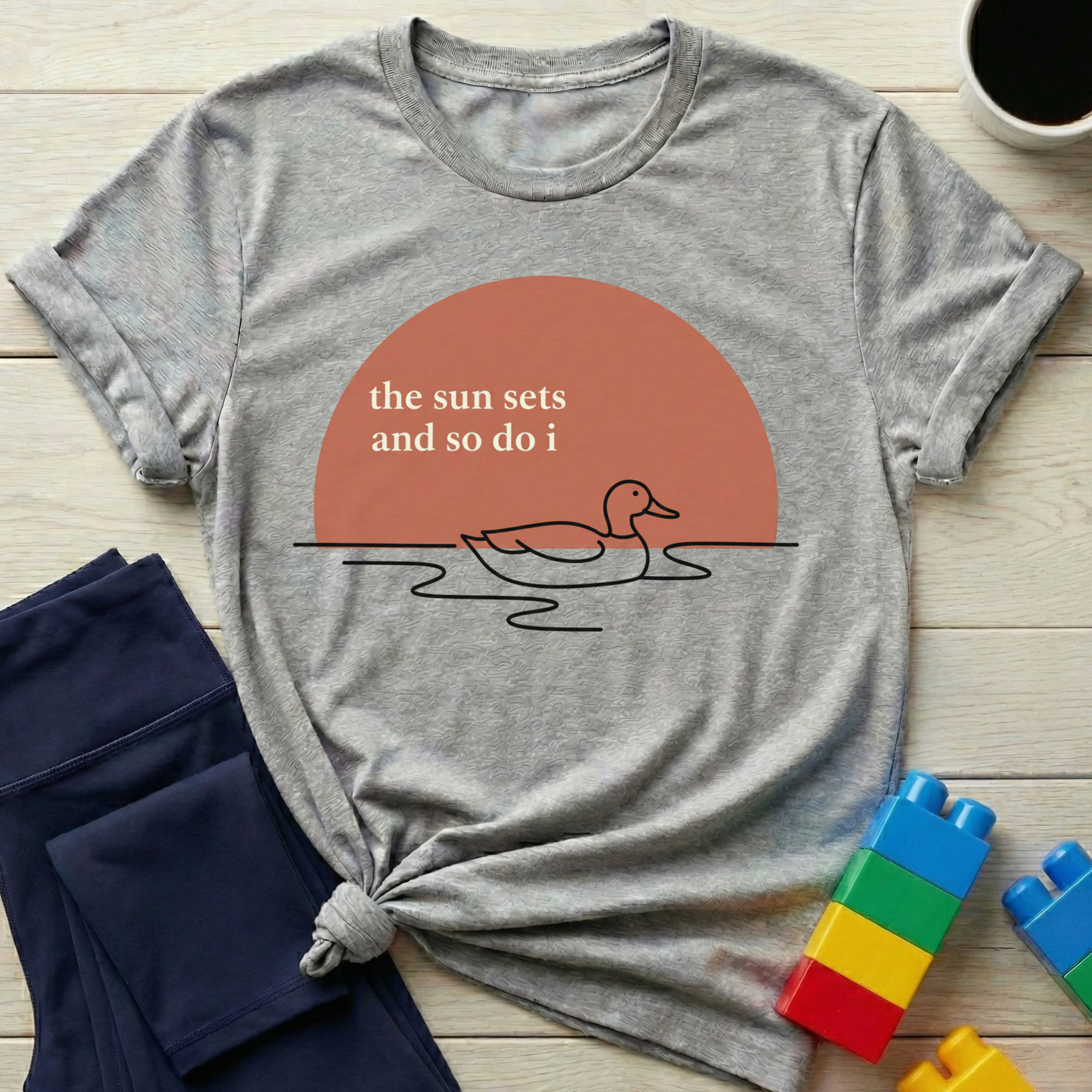 The Sun Sets And So Do I T-shirt