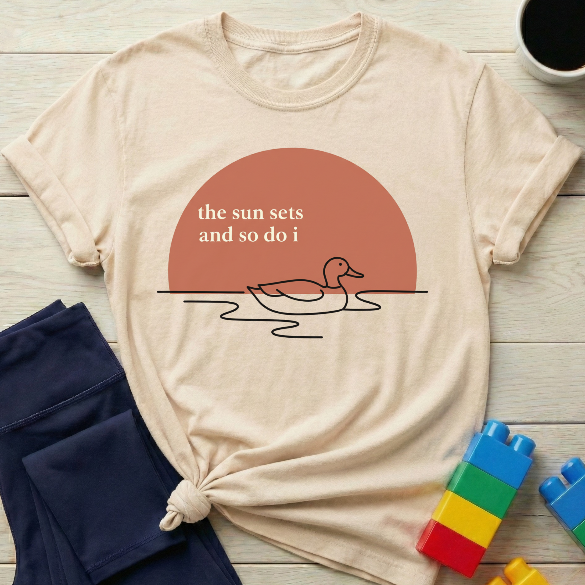 The Sun Sets And So Do I T-shirt