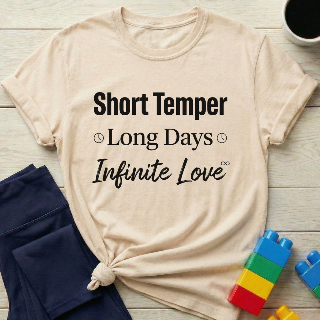 Short Temper Long Days T-Shirt