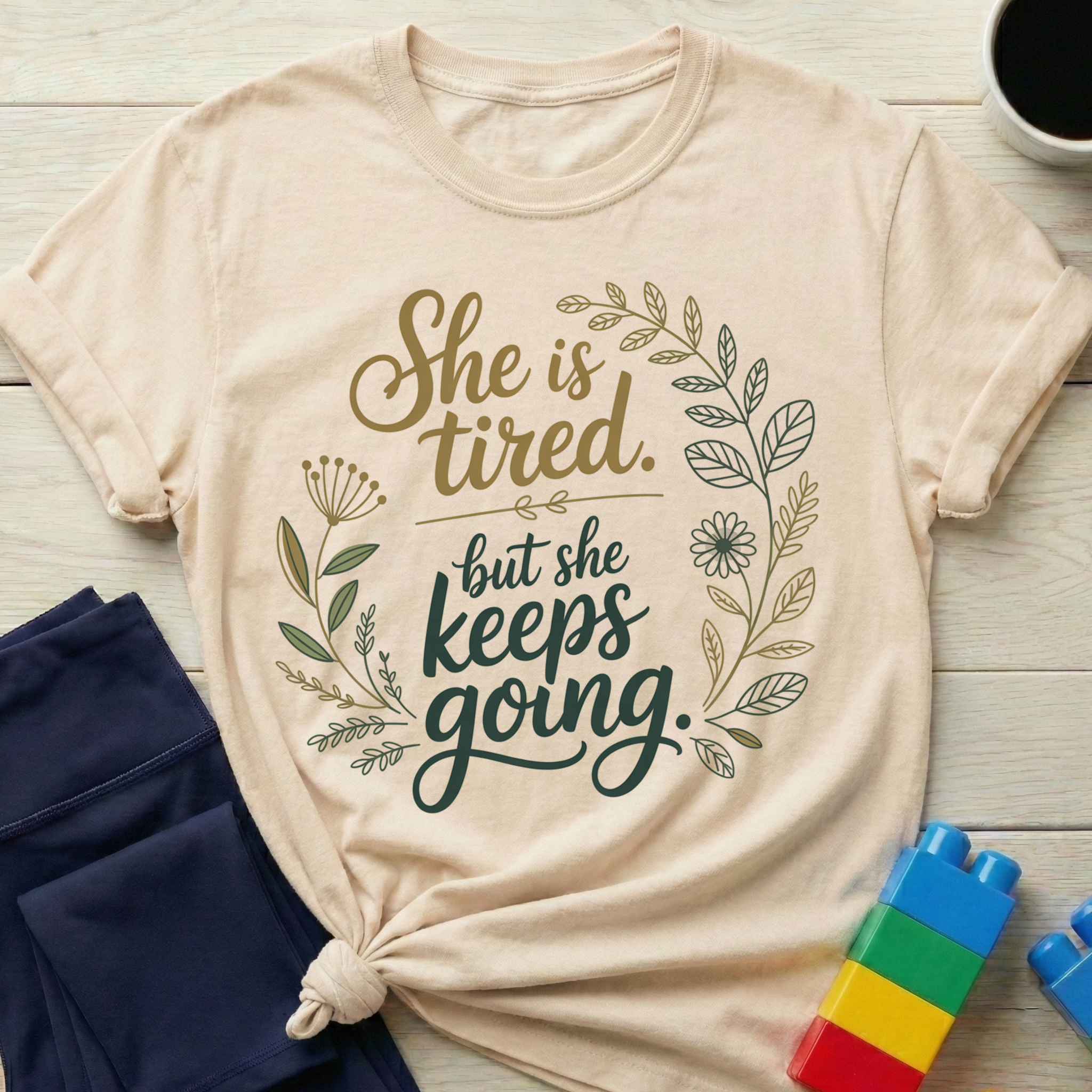 She Is Tired T-shirt