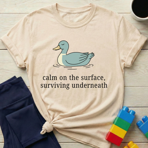 Calm On The Surface Surviving Underneath T-shirt