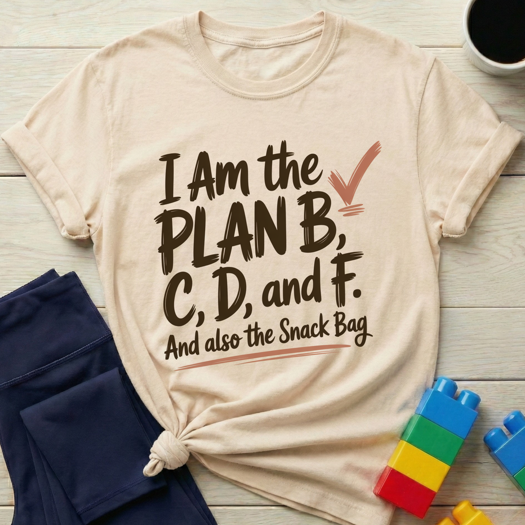 Plan B And Snack Bag T-Shirt