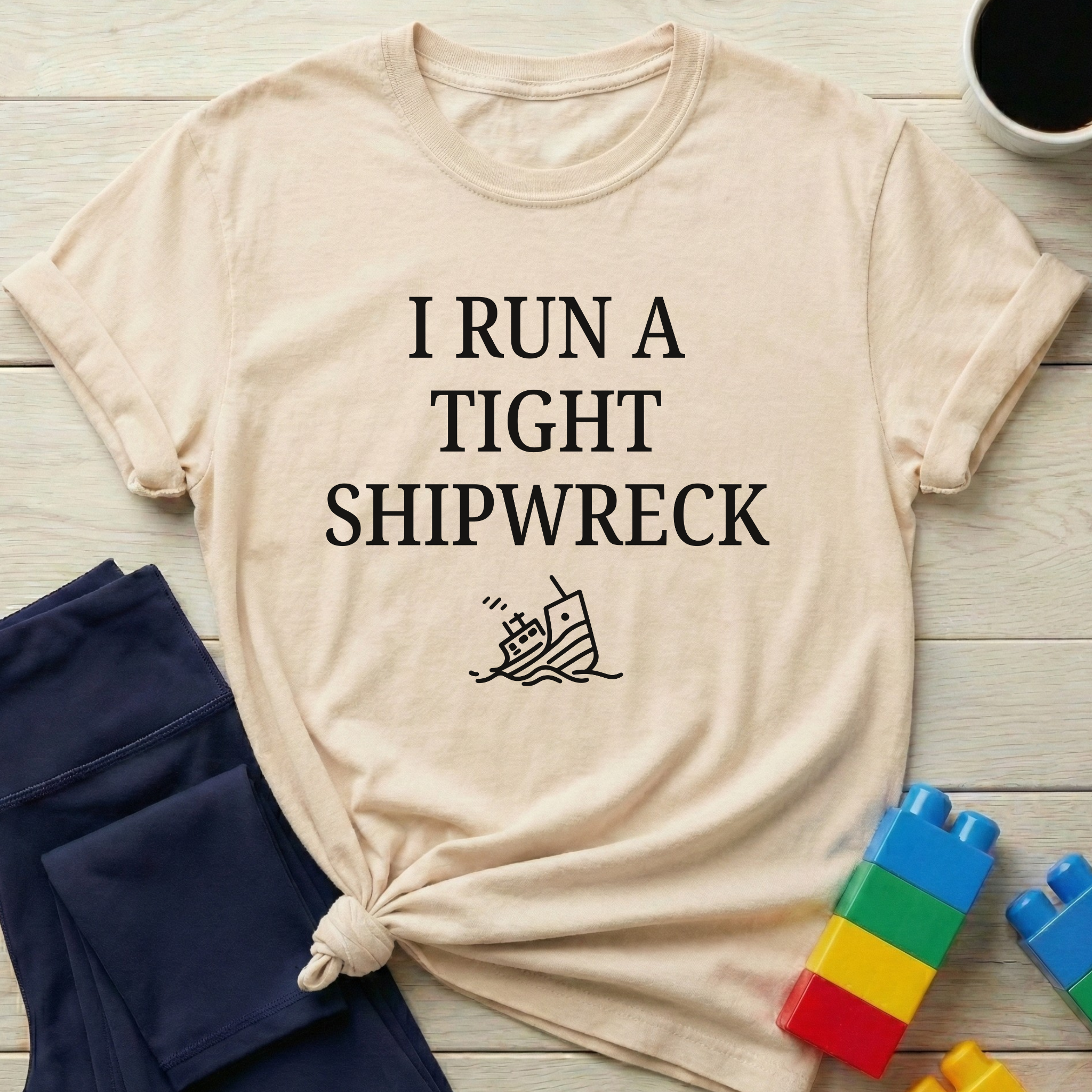 I Run A Tight Shipwreck T-shirt