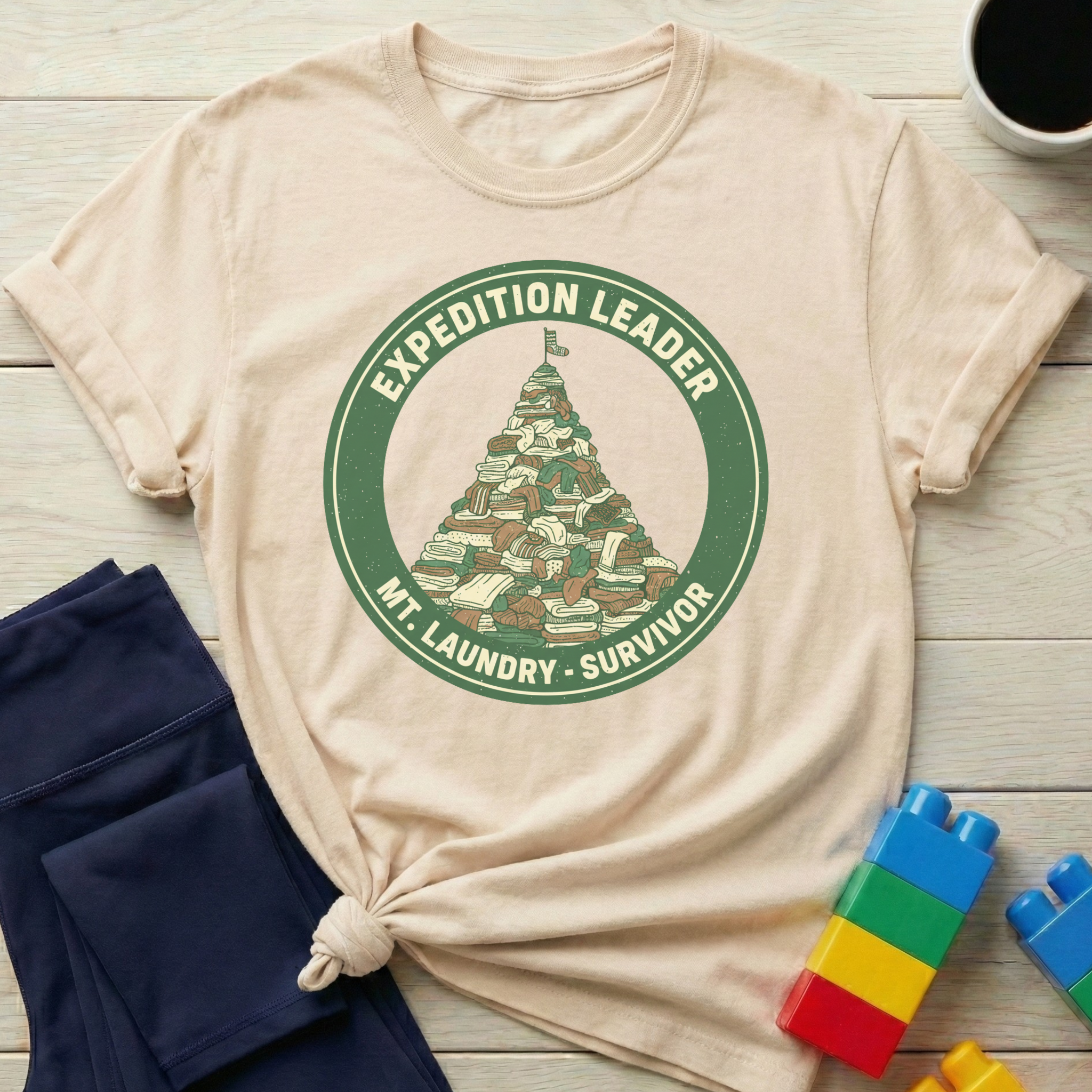 Expedition Leader Mt Laundry Survivor T-shirt