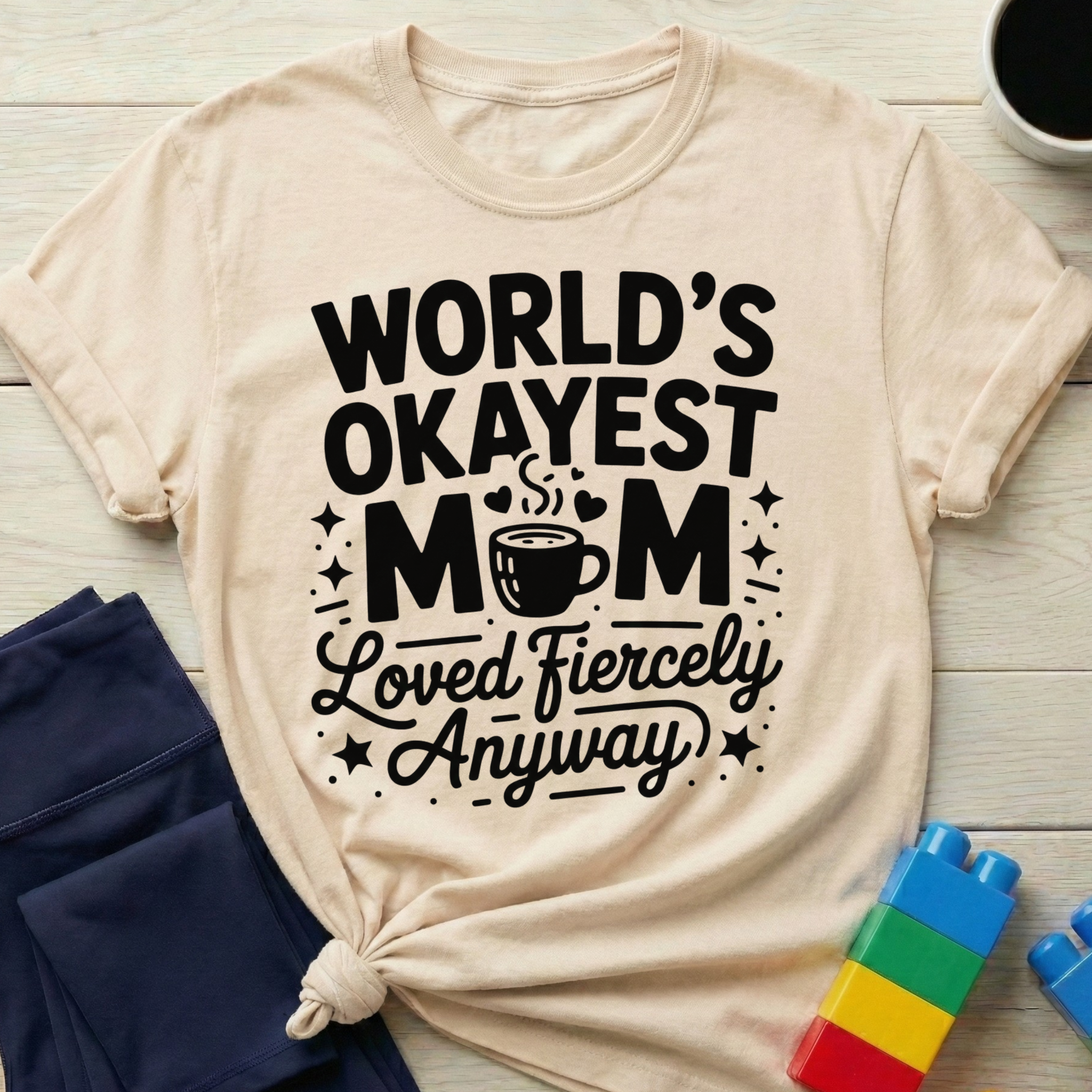 World's Okayest Mom T-shirt