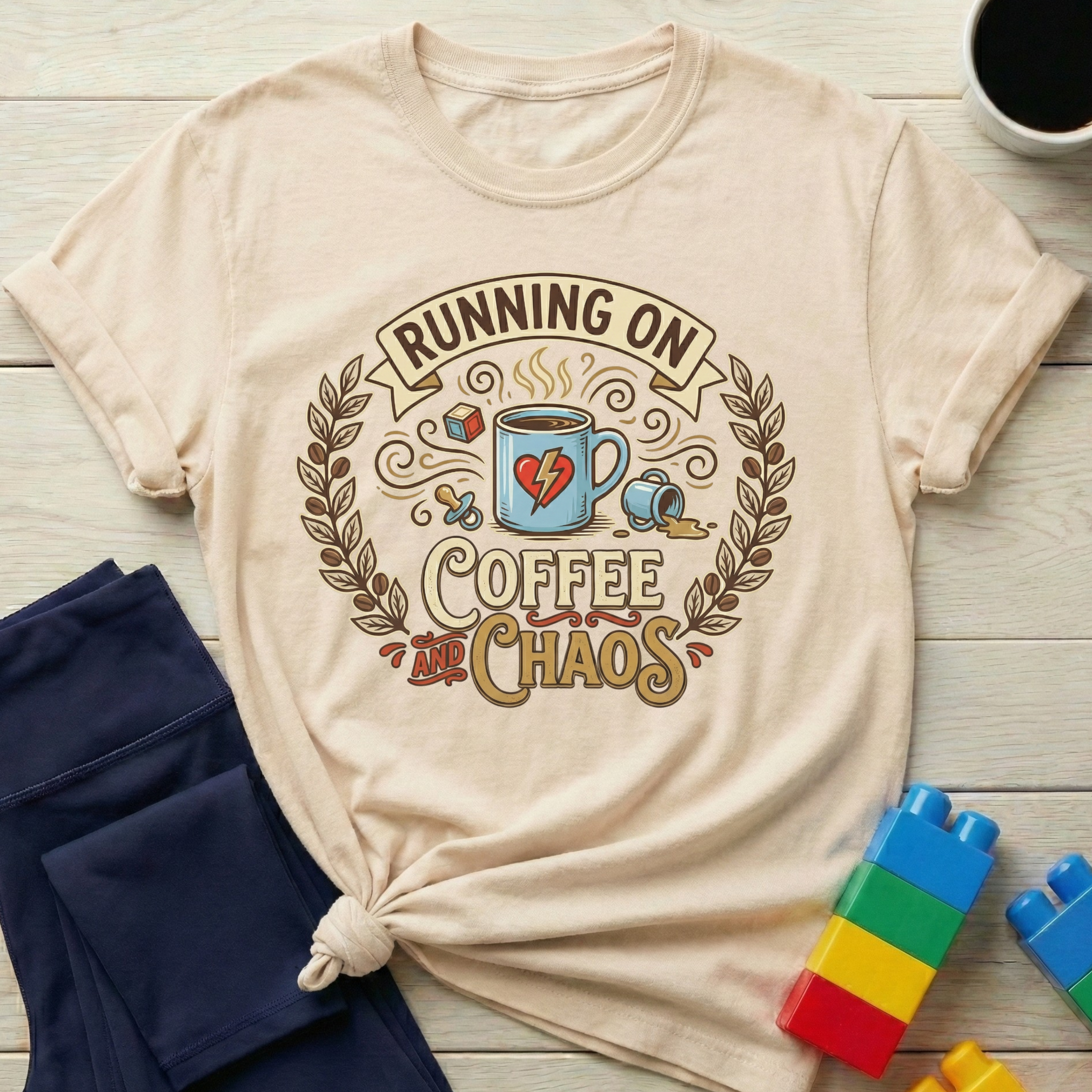 Running On Coffee & Chaos T-Shirt