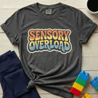 Sensory Overload Retro Vintage T-shirt
