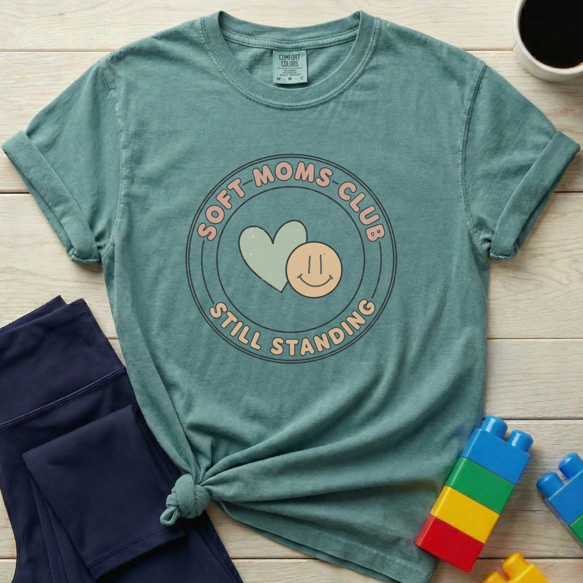 Soft Moms Club Still Standing T-shirt