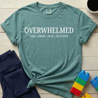 Overwhelmed Paris London Milan The Kitchen T-shirt
