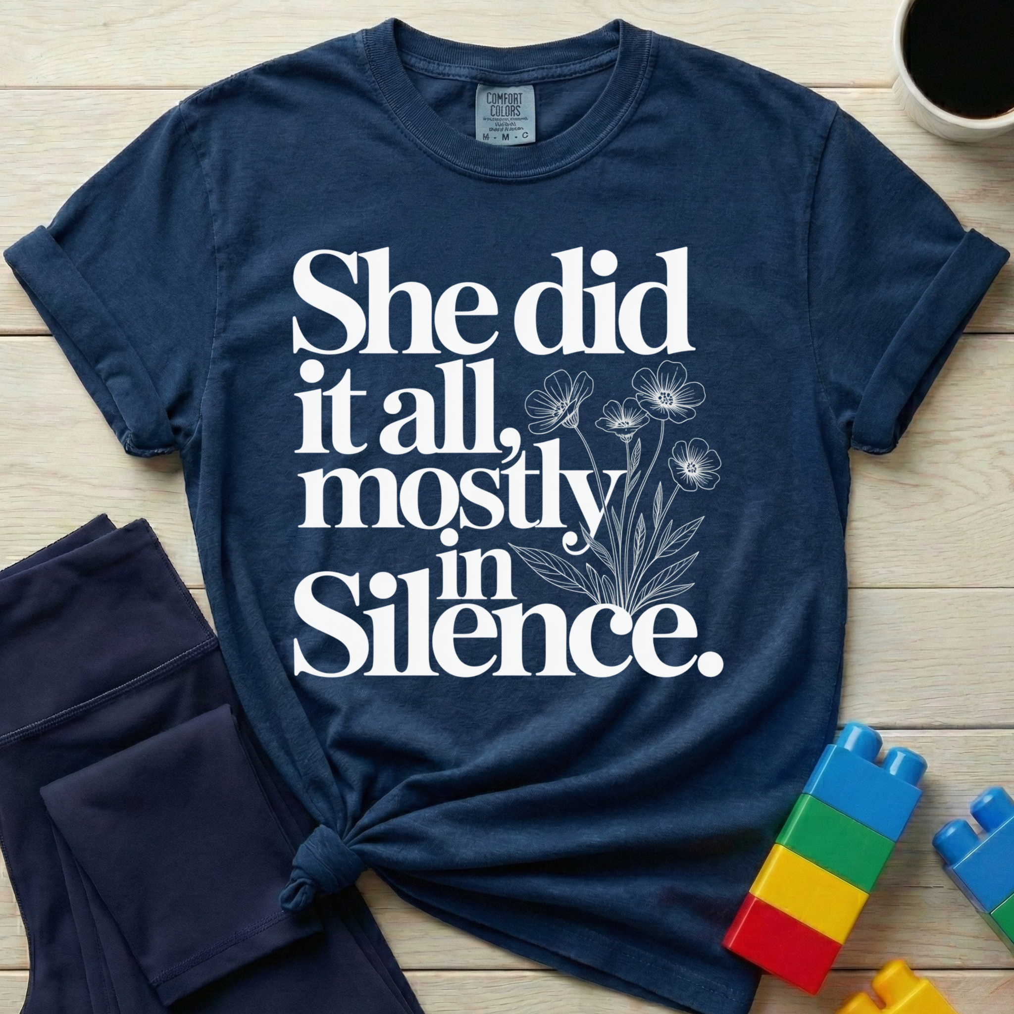 She Did It All T-shirt
