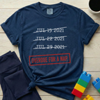 Overdue For A Nap Since 2021 T-shirt