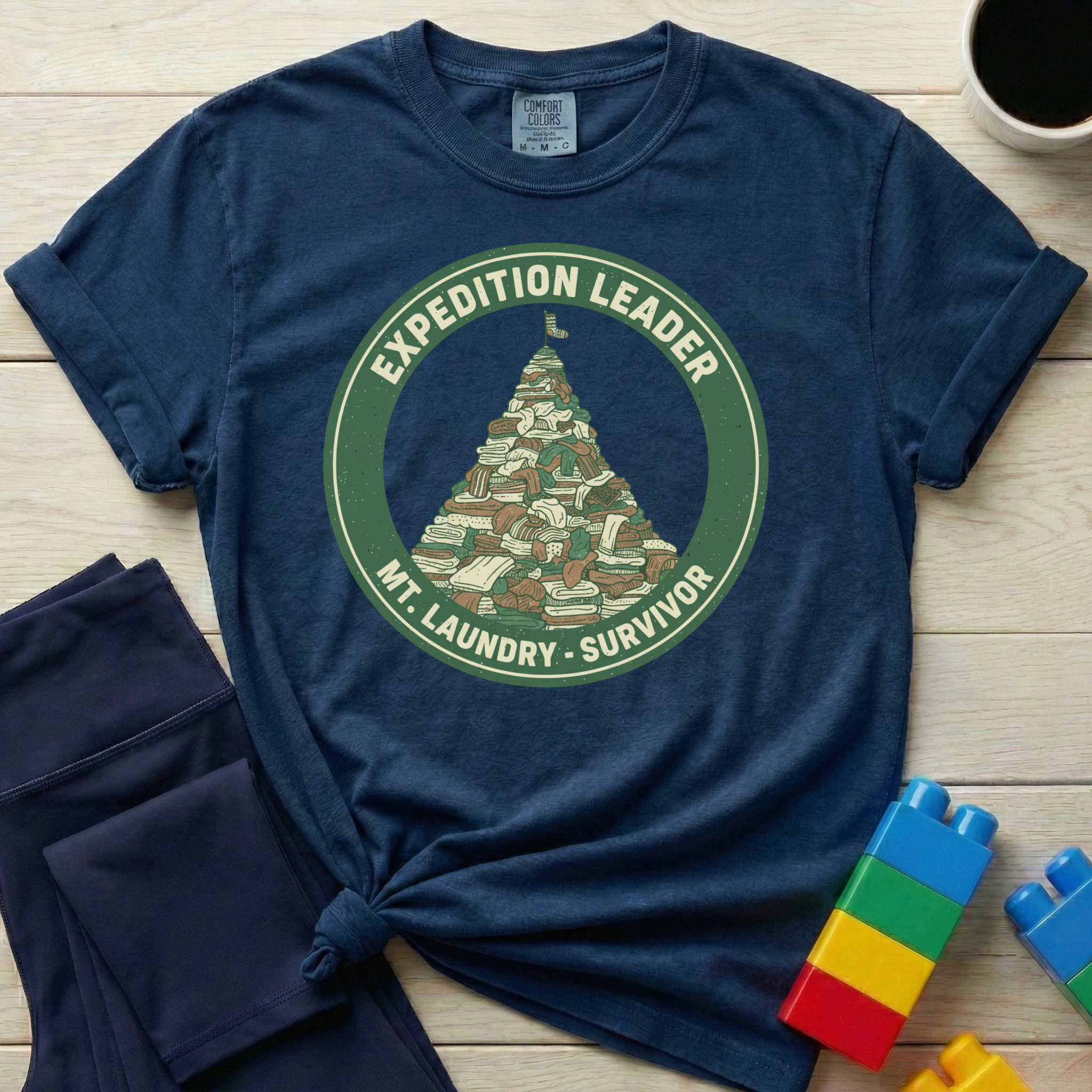 Expedition Leader Mt Laundry Survivor T-shirt