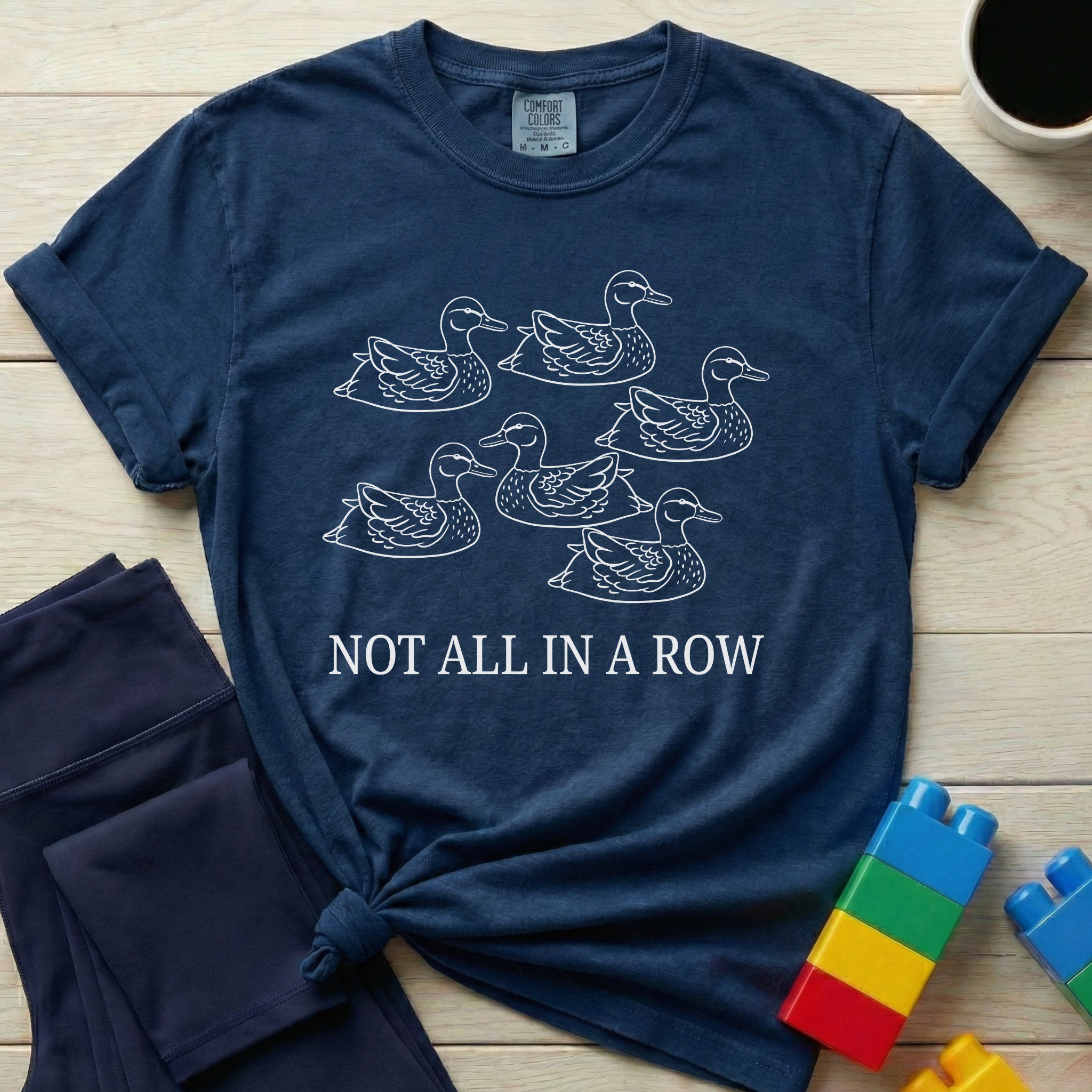Ducks Not All In A Row T-shirt
